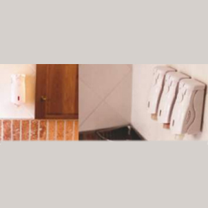 Hand soap dispensers